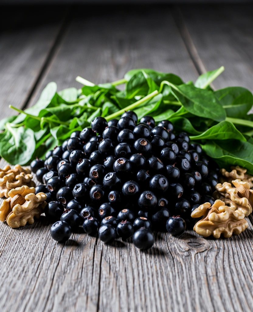 Frische Antioxidantienreiche Lebensmittel